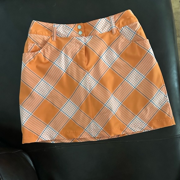Orange Golf Skort - worn once - Picture 1 of 2